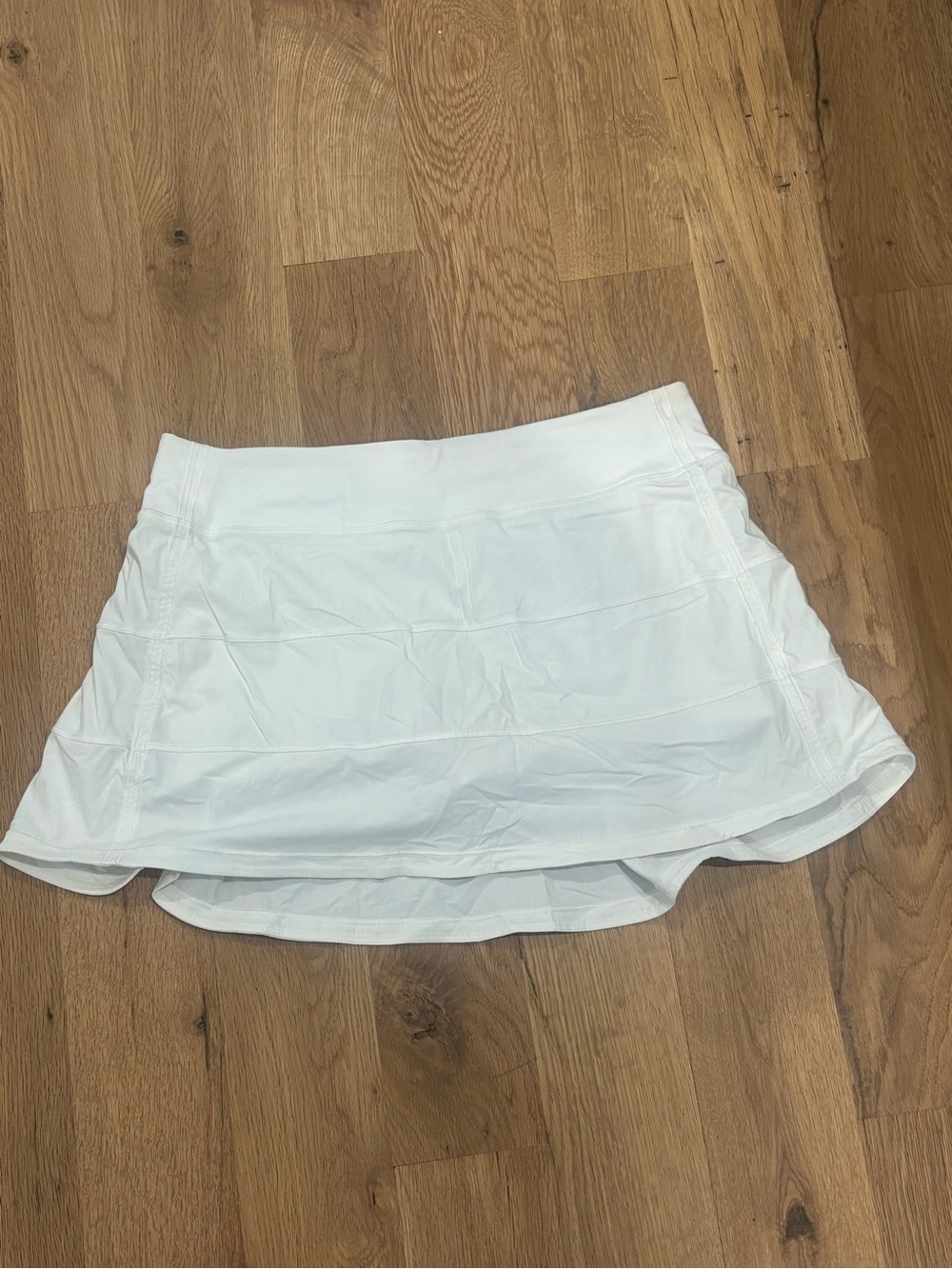 lululemon athletica White Athletic Mini Skirt with Flared Hem